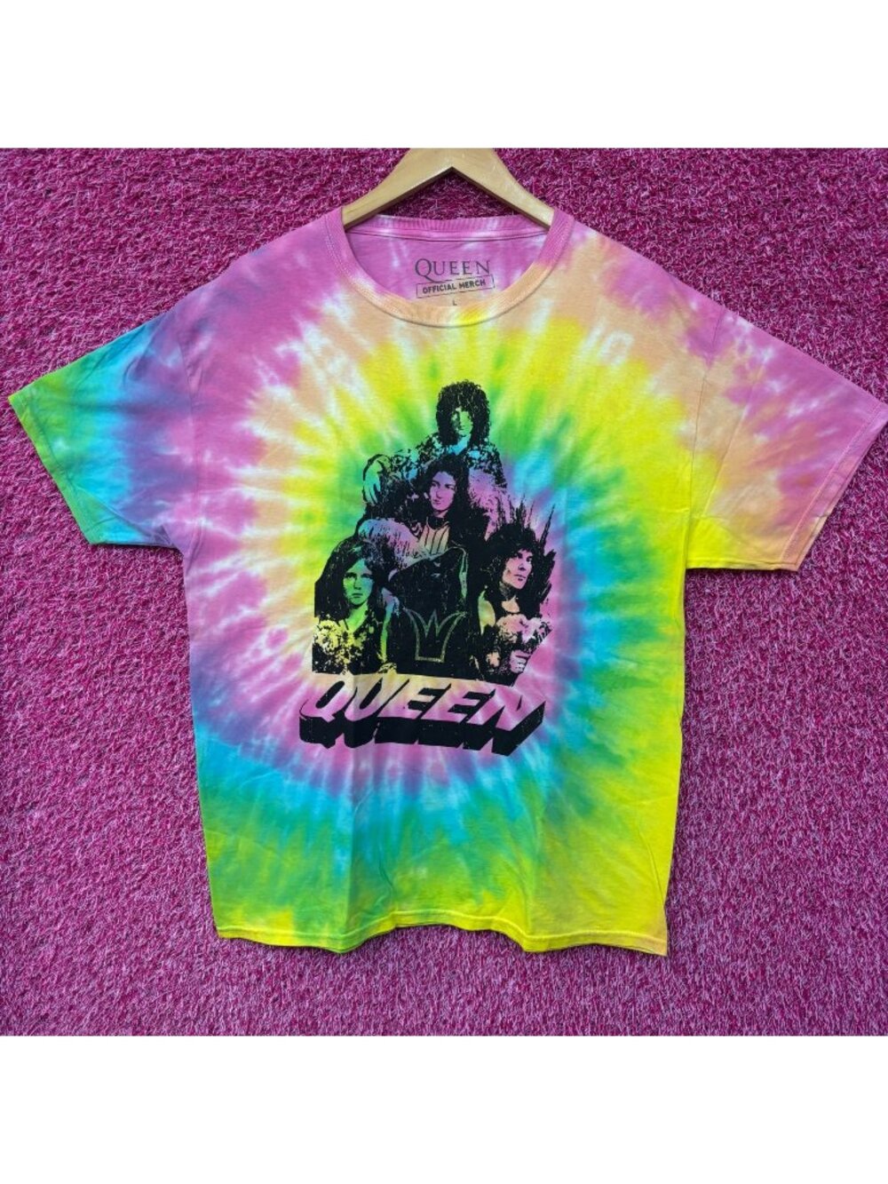 Queen A Night at the Opera Bohemian Rhapsody Rock Tie Dye large